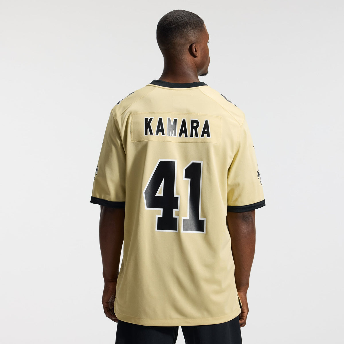 Men's New Orleans Saints Alvin Kamara White Alternate Jersey