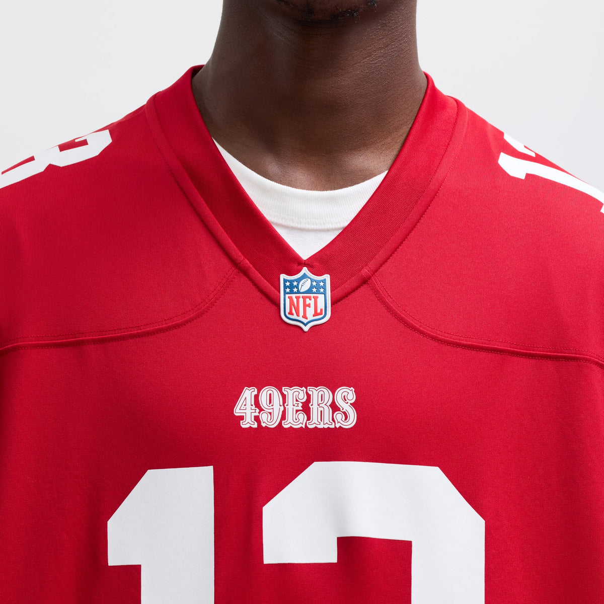 Men's San Francisco 49ers Brock Purdy White Game Player Jersey