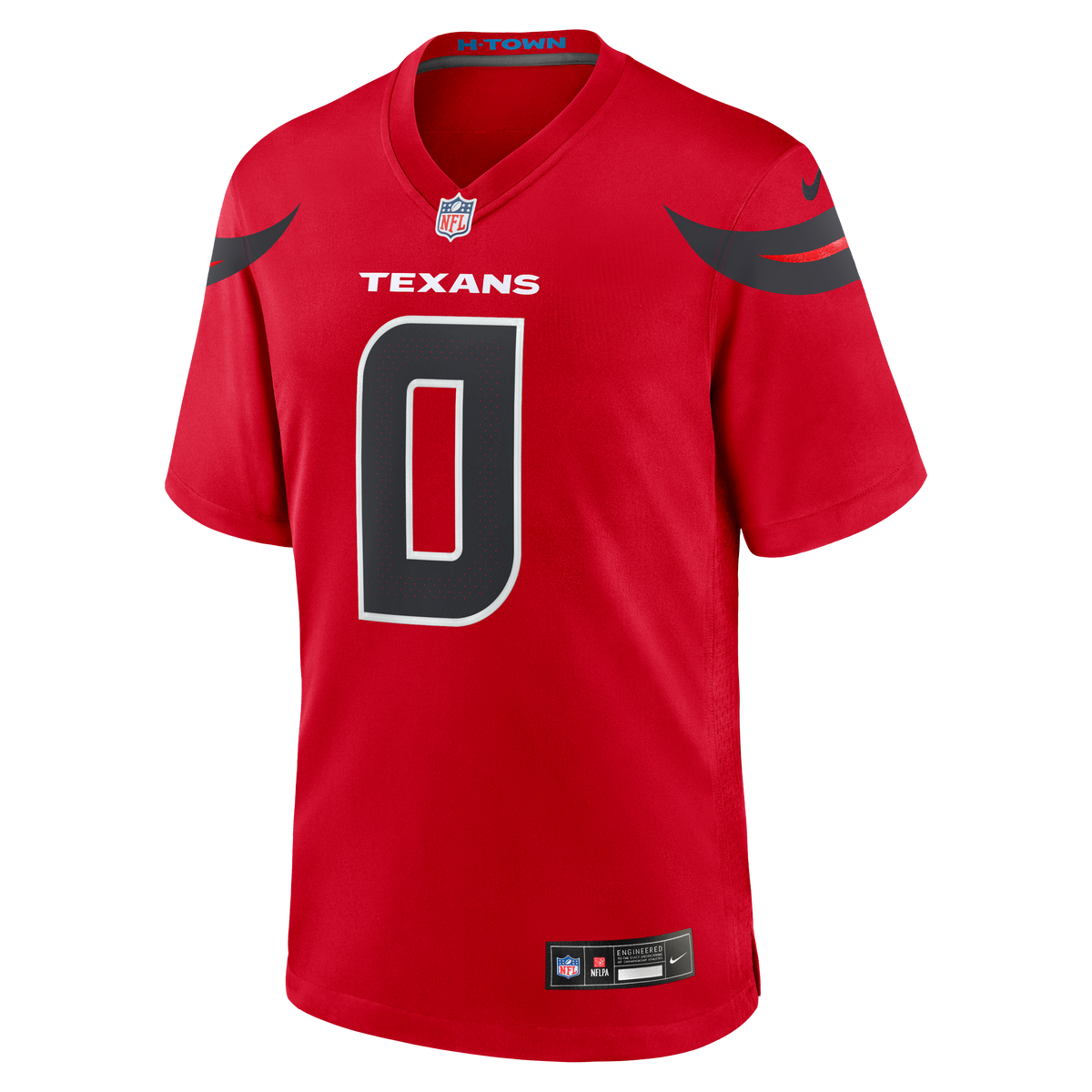 Men's Houston Texans Azeez Al Shaair Red Alternate Jersey