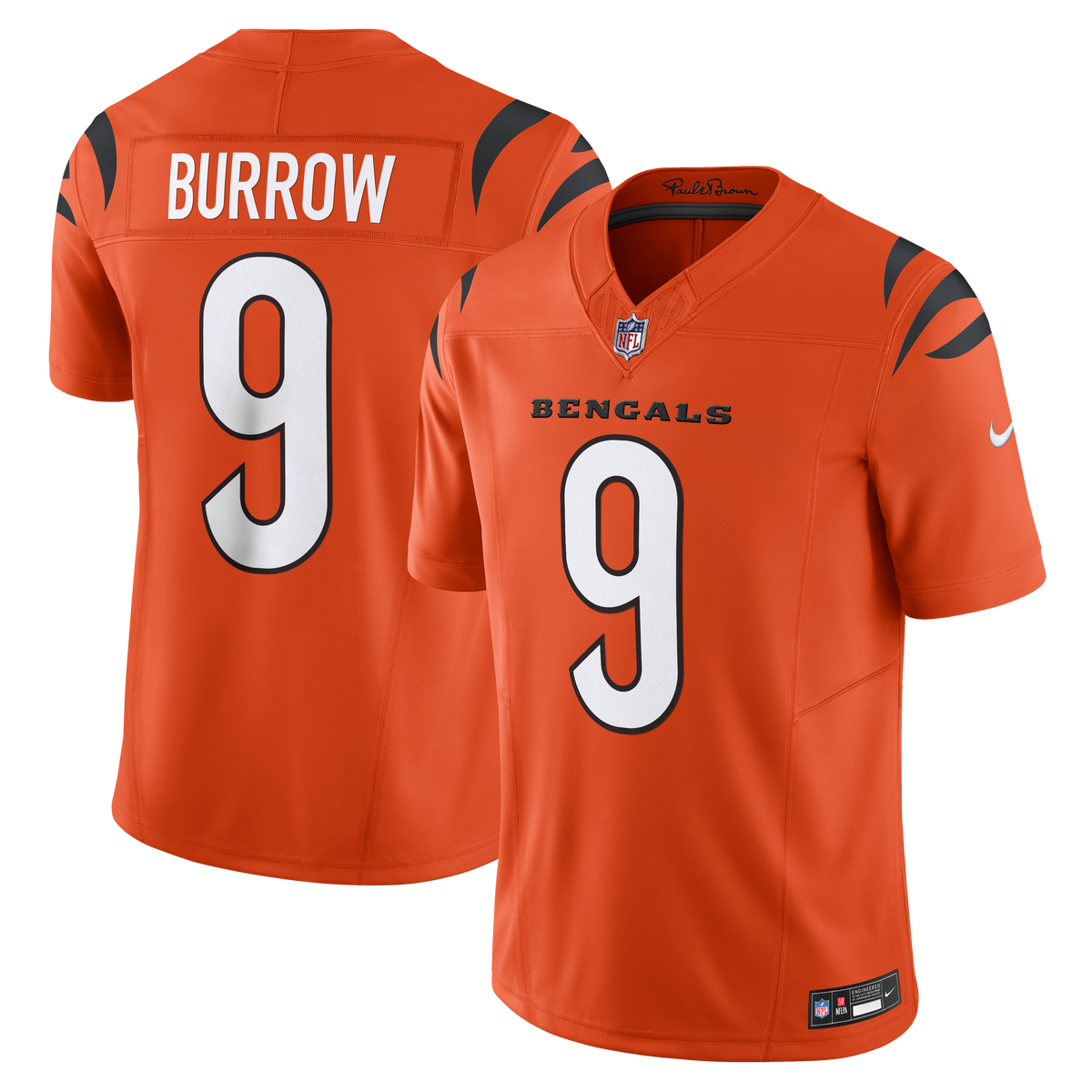 Men's Cincinnati Bengals Joe Burrow White Jersey