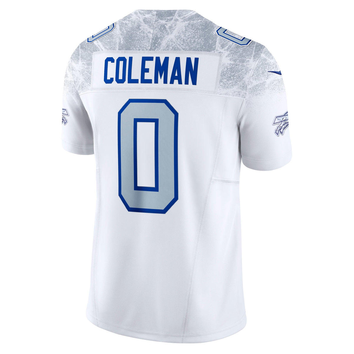 Men's Buffalo Bills Keon Coleman White Rivalries Collection Stitched Jersey