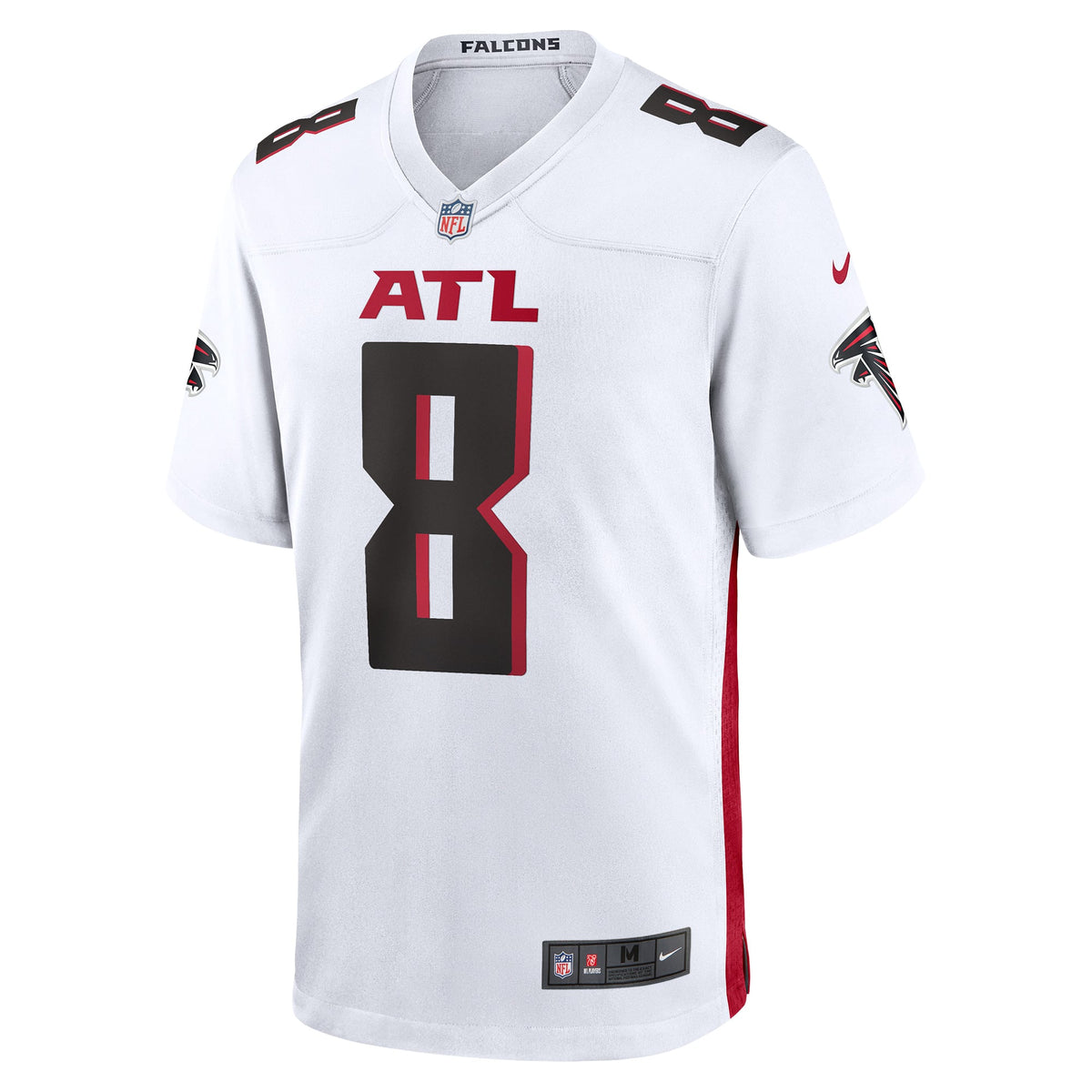 Men's Atlanta Falcons Kyle Pitts Sr Black Team Jersey