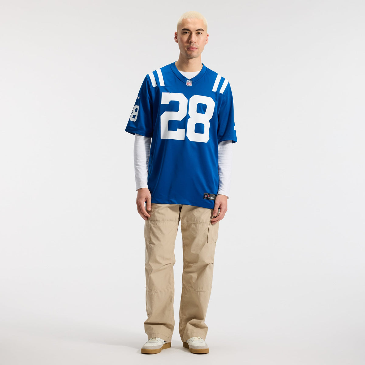 Men's Indianapolis Colts Jonathan Taylor Royal Player Jersey