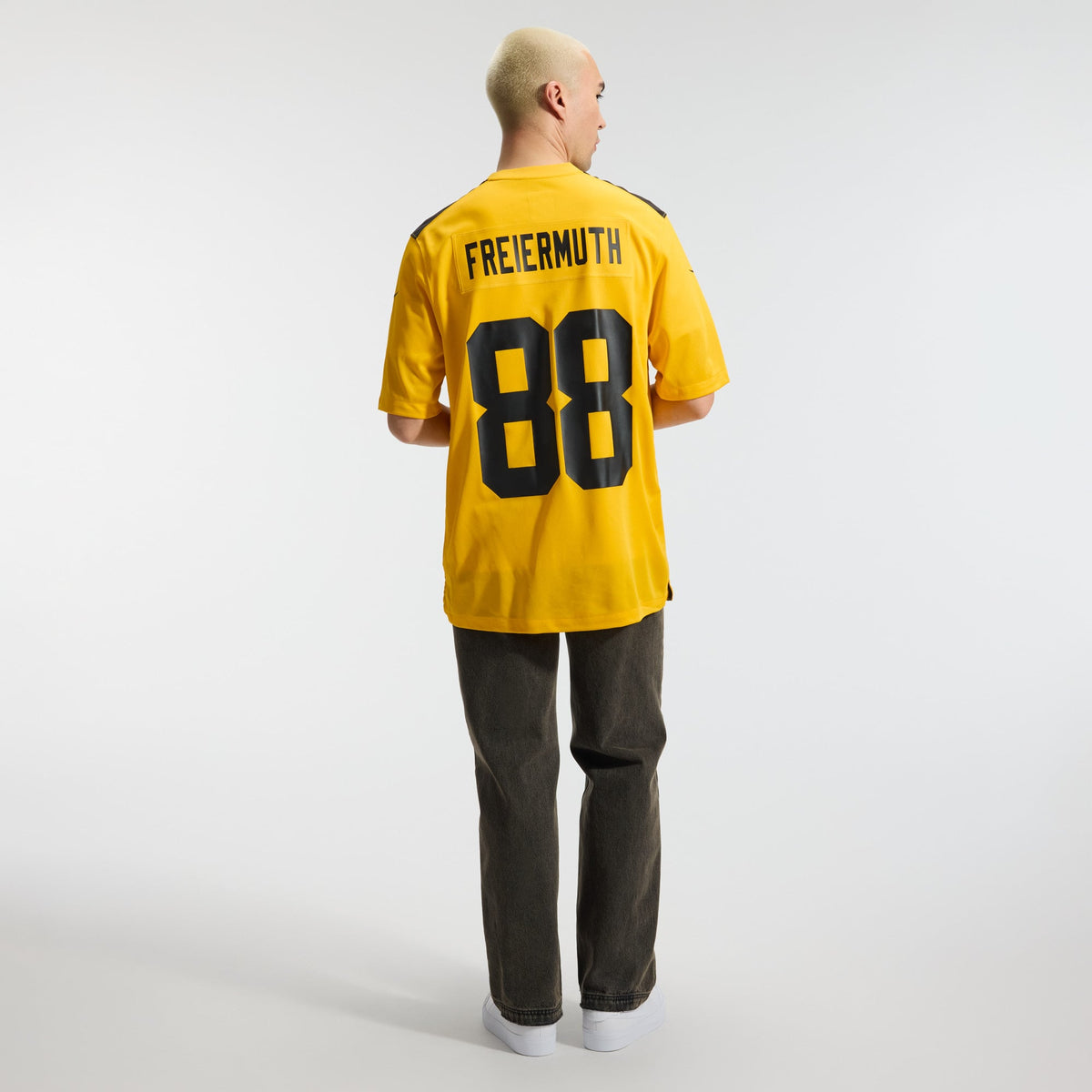 Men's Pittsburgh Steelers Pat Freiermuth Black Jersey