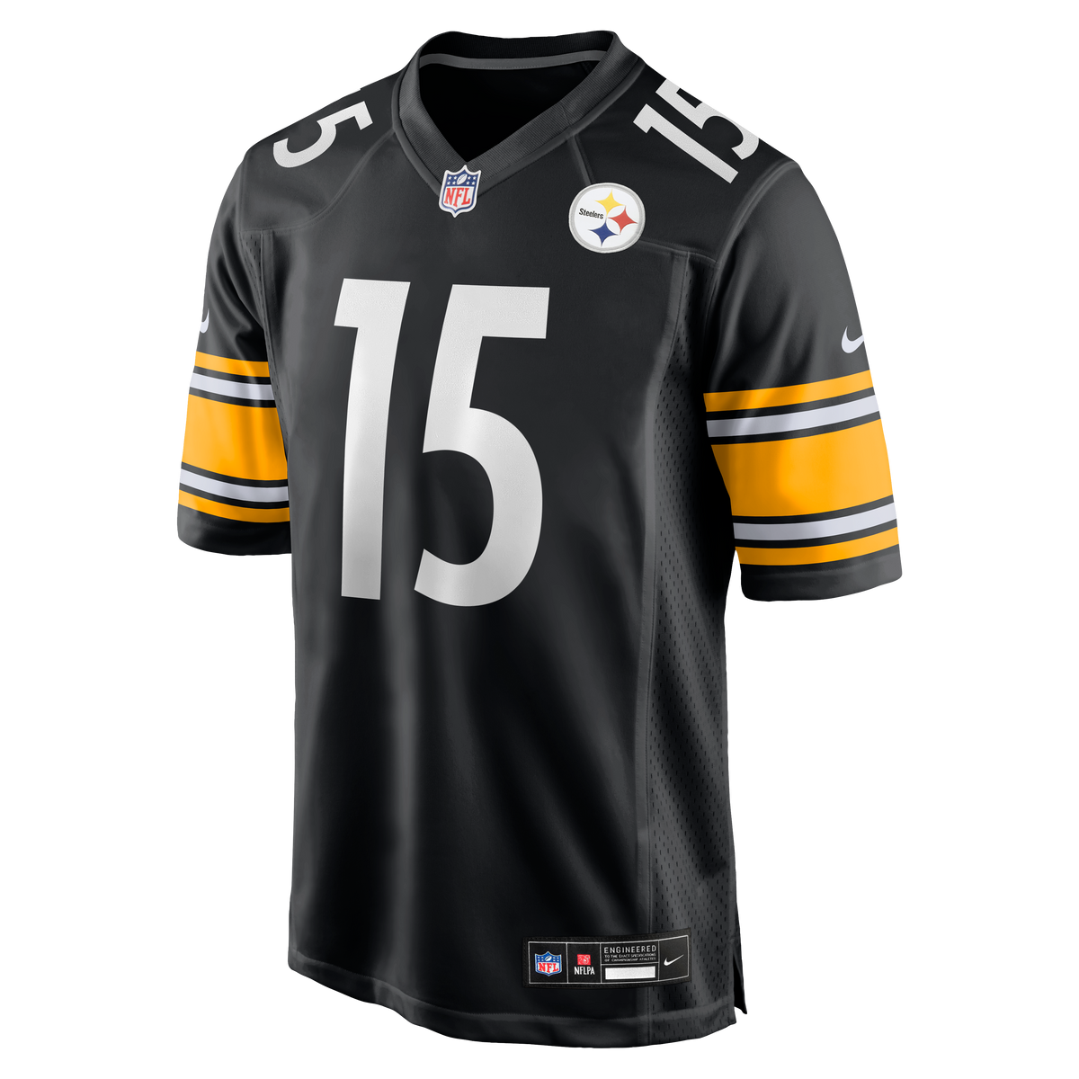 Men's Pittsburgh Steelers Ben Skowronek Black Team Jersey