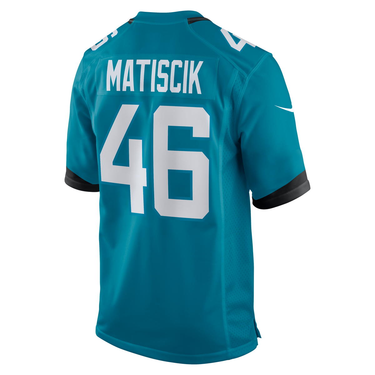 Men's Jacksonville Jaguars Ross Matiscik Teal Jersey