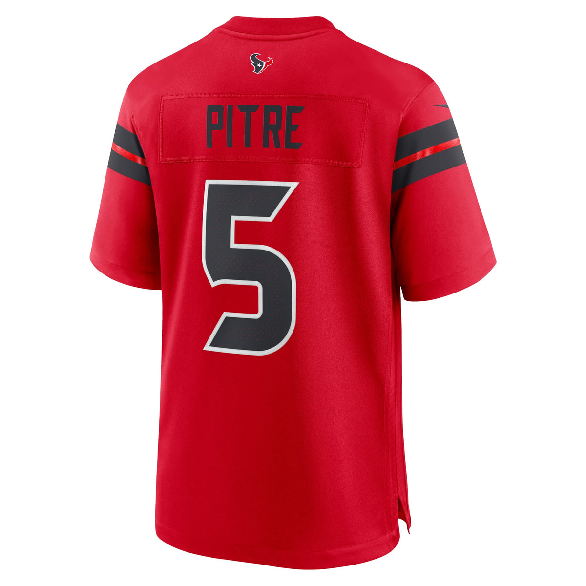 Men's Houston Texans Jalen Pitre Red Alternate Jersey