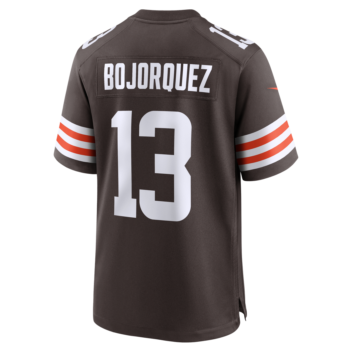 Men's Cleveland Browns Corey Bojorquez Brown Jersey