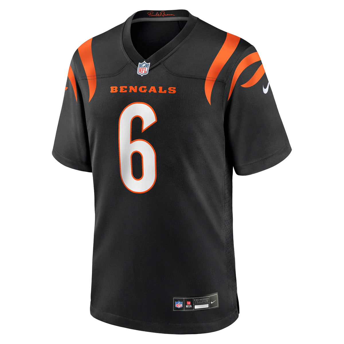 Men's Cincinnati Bengals Bryan Cook Black Team Jersey