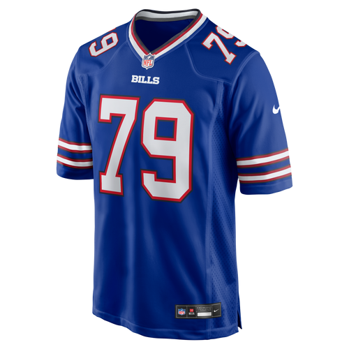 Men's Buffalo Bills Ruben Brown Royal Game Retired Player Jersey