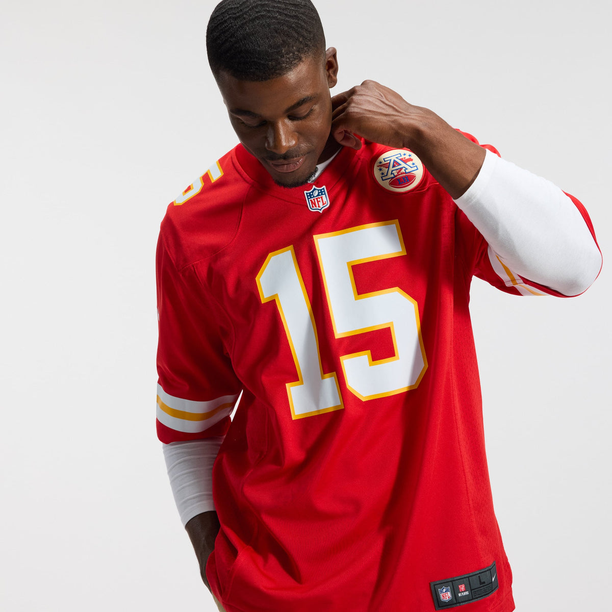 Men's Kansas City Chiefs Patrick Mahomes Red Jersey