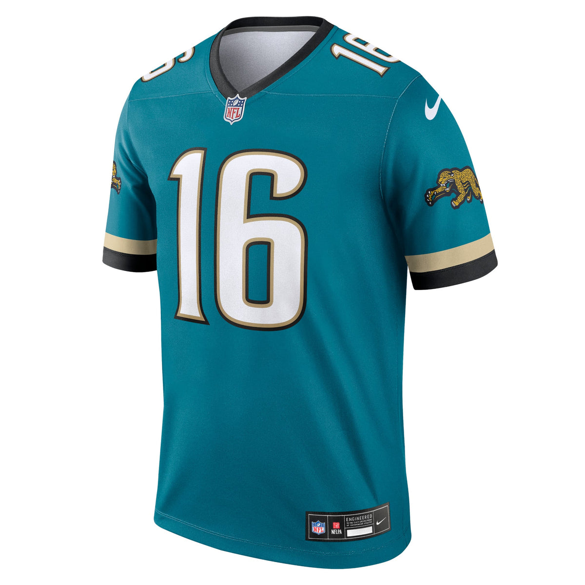 Men's Jacksonville Jaguars Trevor Lawrence Teal Legend Player Performance Top Jersey