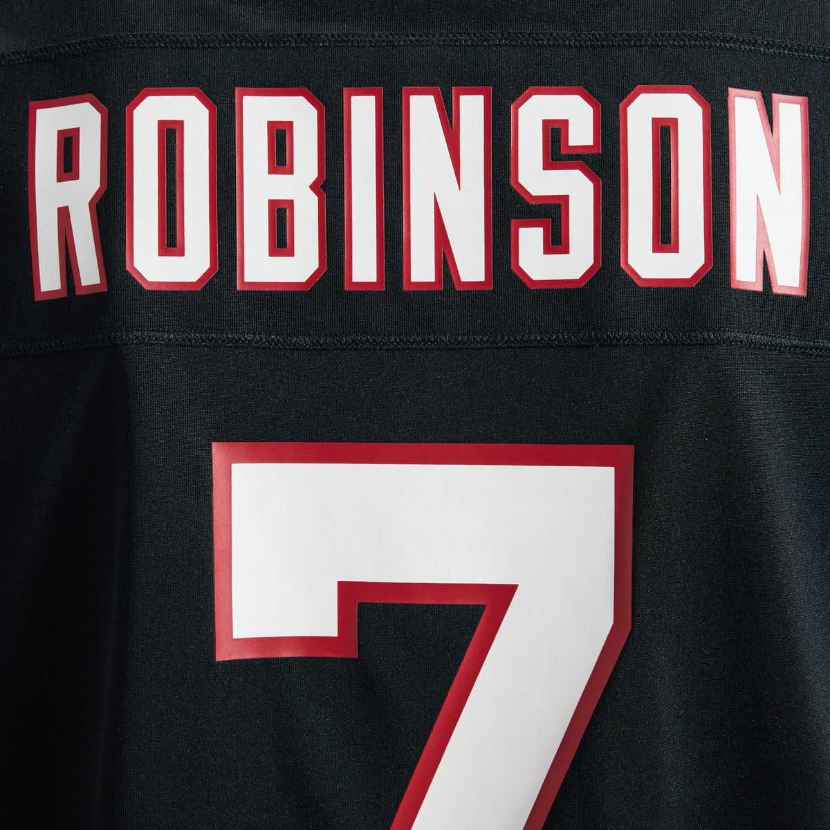 Men's Atlanta Falcons Bijan Robinson Black Throwback Jersey