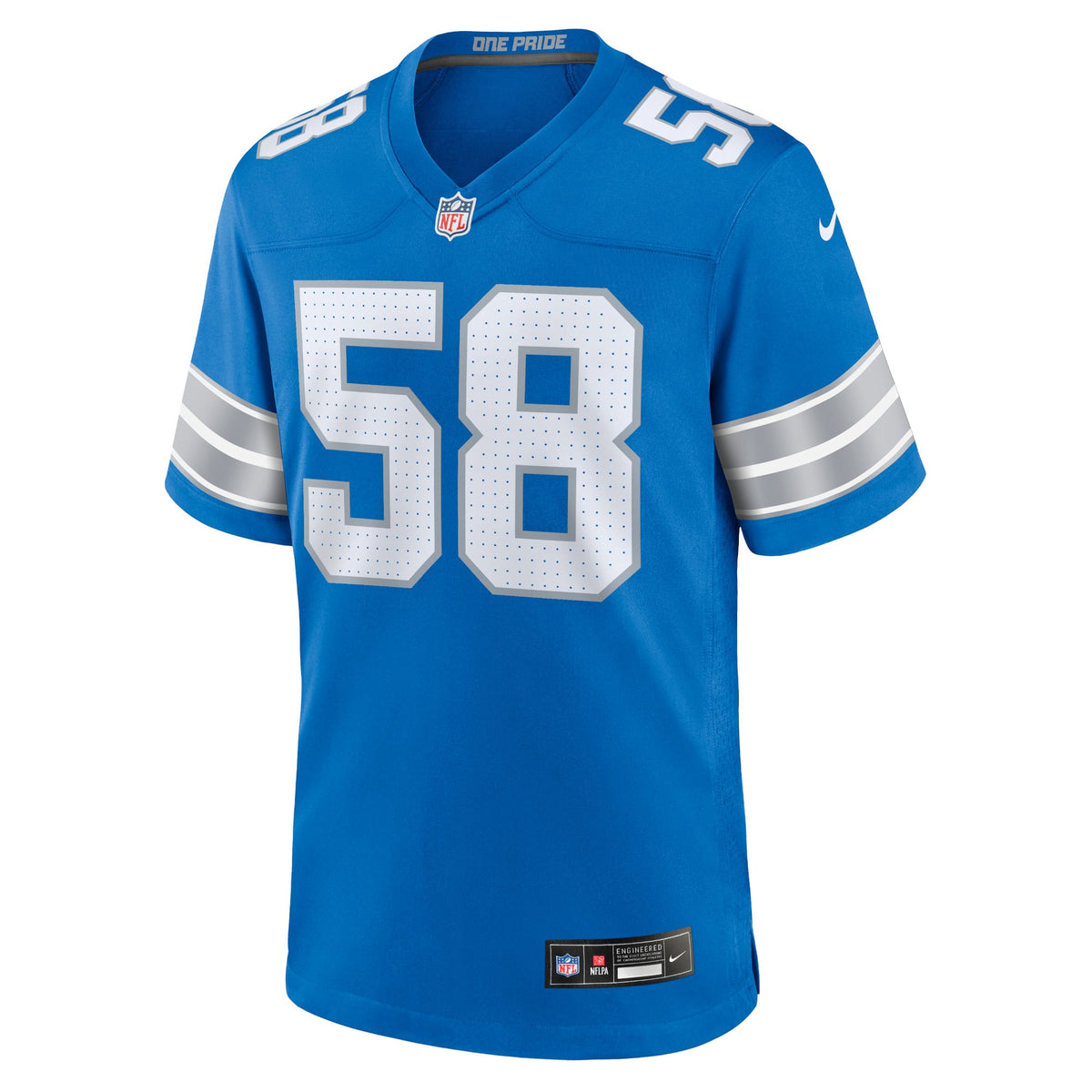 Men's Detroit Lions Penei Sewell White Jersey