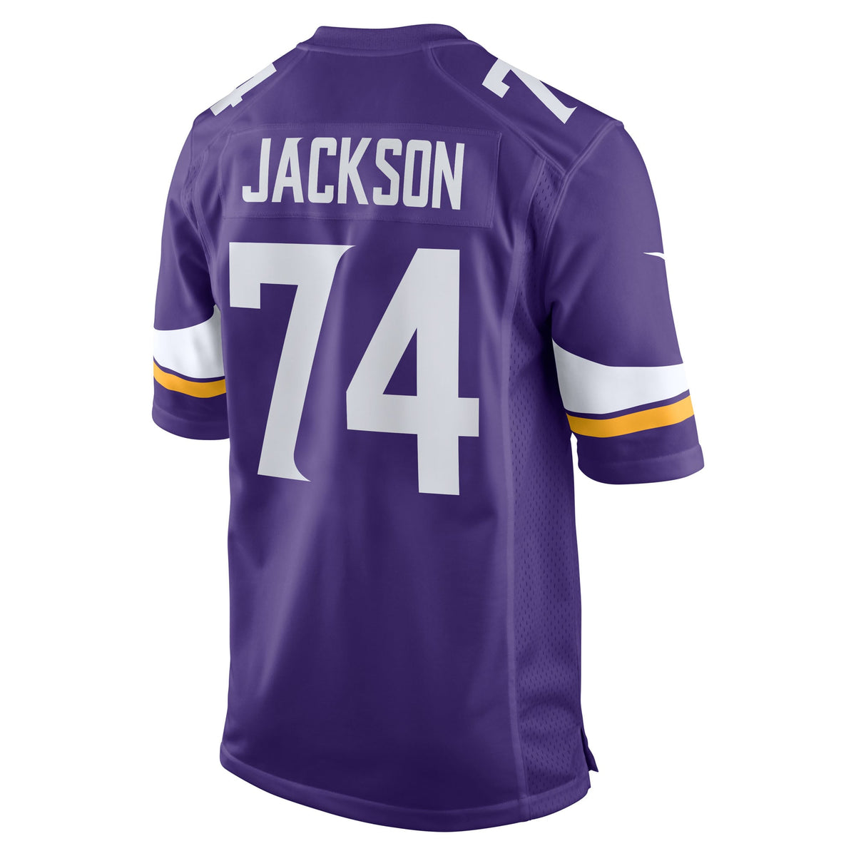 Men's Minnesota Vikings Donovan Jackson Purple Game Player Jersey