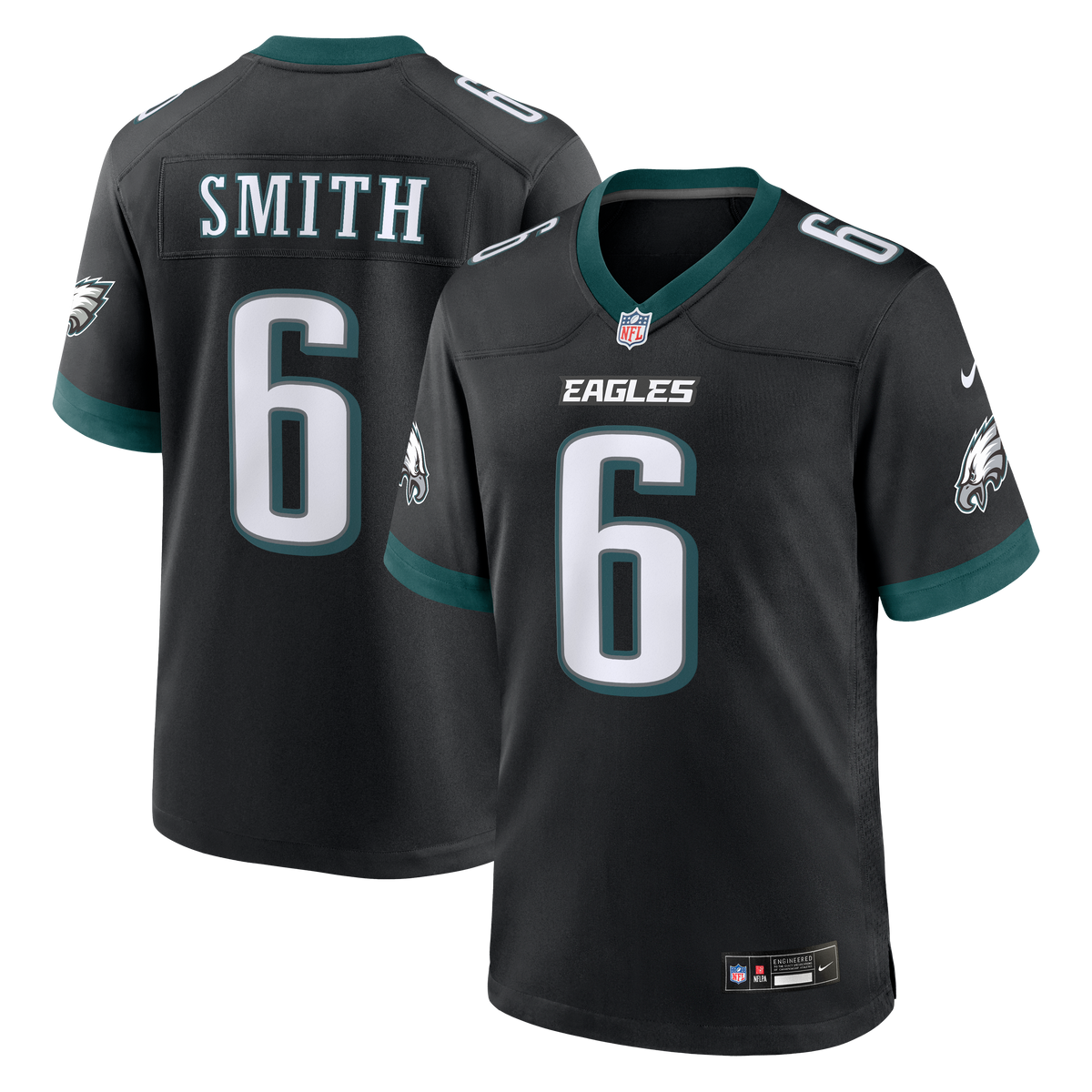 Men's Philadelphia Eagles DeVonta Smith White Jersey