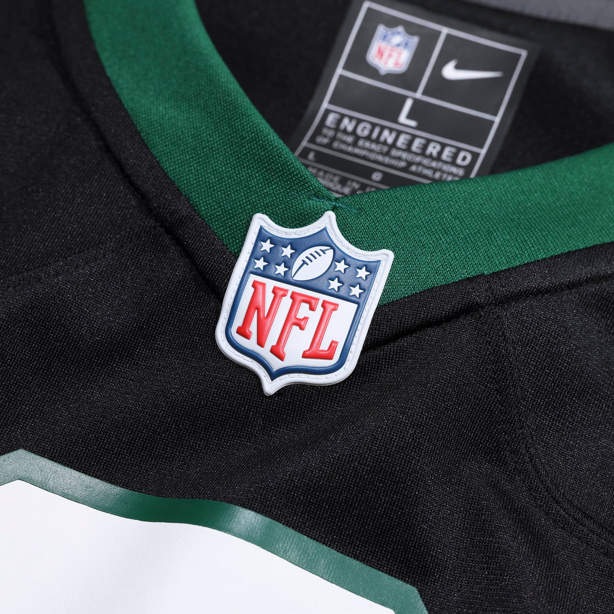 Men's New York Jets David Bailey Legacy Black Alternate Game Player Jersey