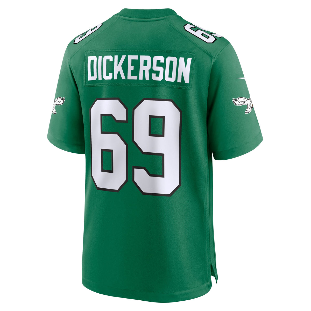 Men's Philadelphia Eagles Landon Dickerson Kelly Green Alternate Jersey