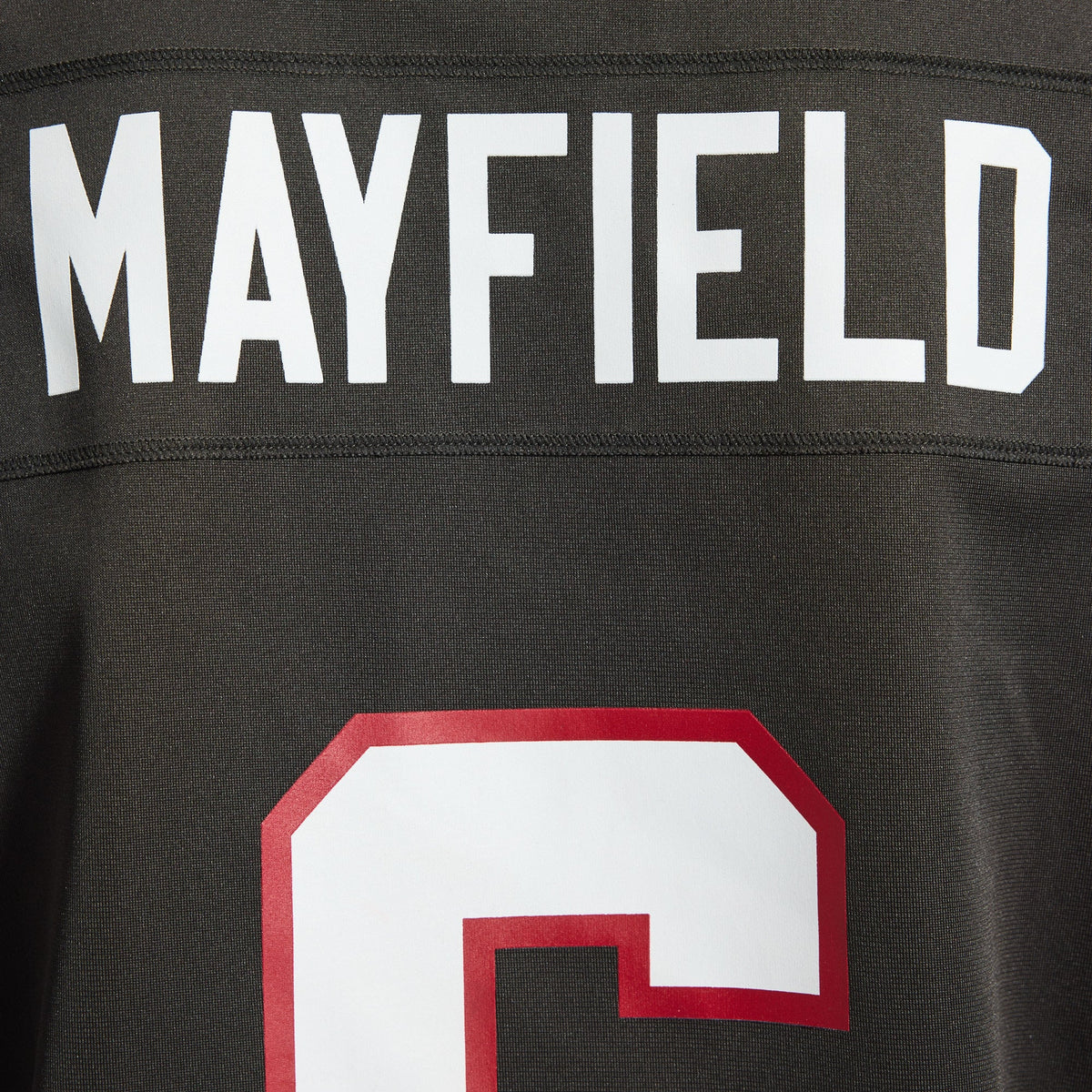 Men's Tampa Bay Buccaneers Baker Mayfield Pewter Alternate Game Player Jersey