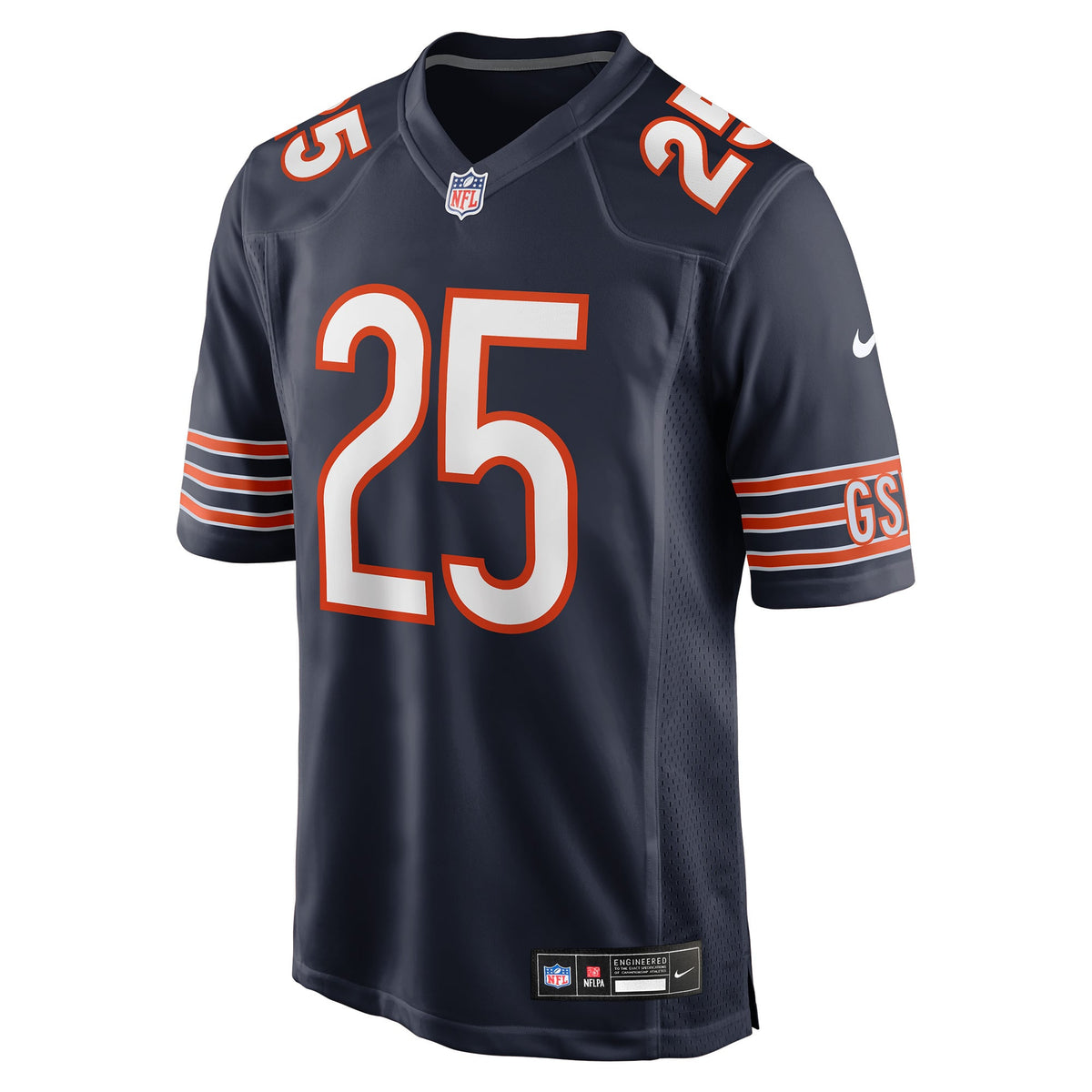 Men's Chicago Bears Kyle Monangai Navy Team Jersey