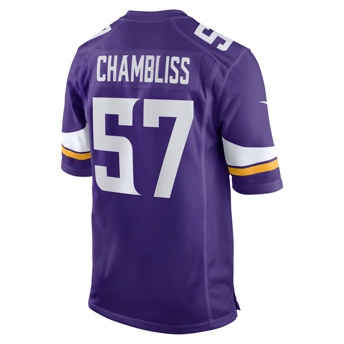 Men's Minnesota Vikings Chaz Chambliss Purple Team Jersey