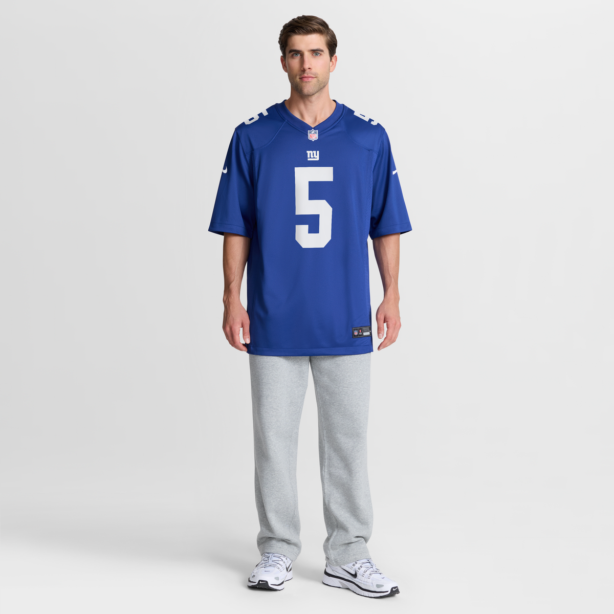 Men's New York Giants Kayvon Thibodeaux Royal Player Jersey