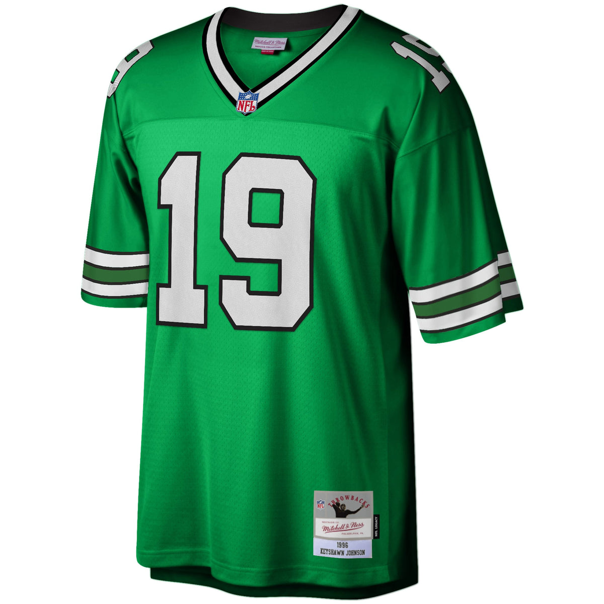 Men's New York Jets Keyshawn Johnson Kelly Green Legacy Replica Jersey