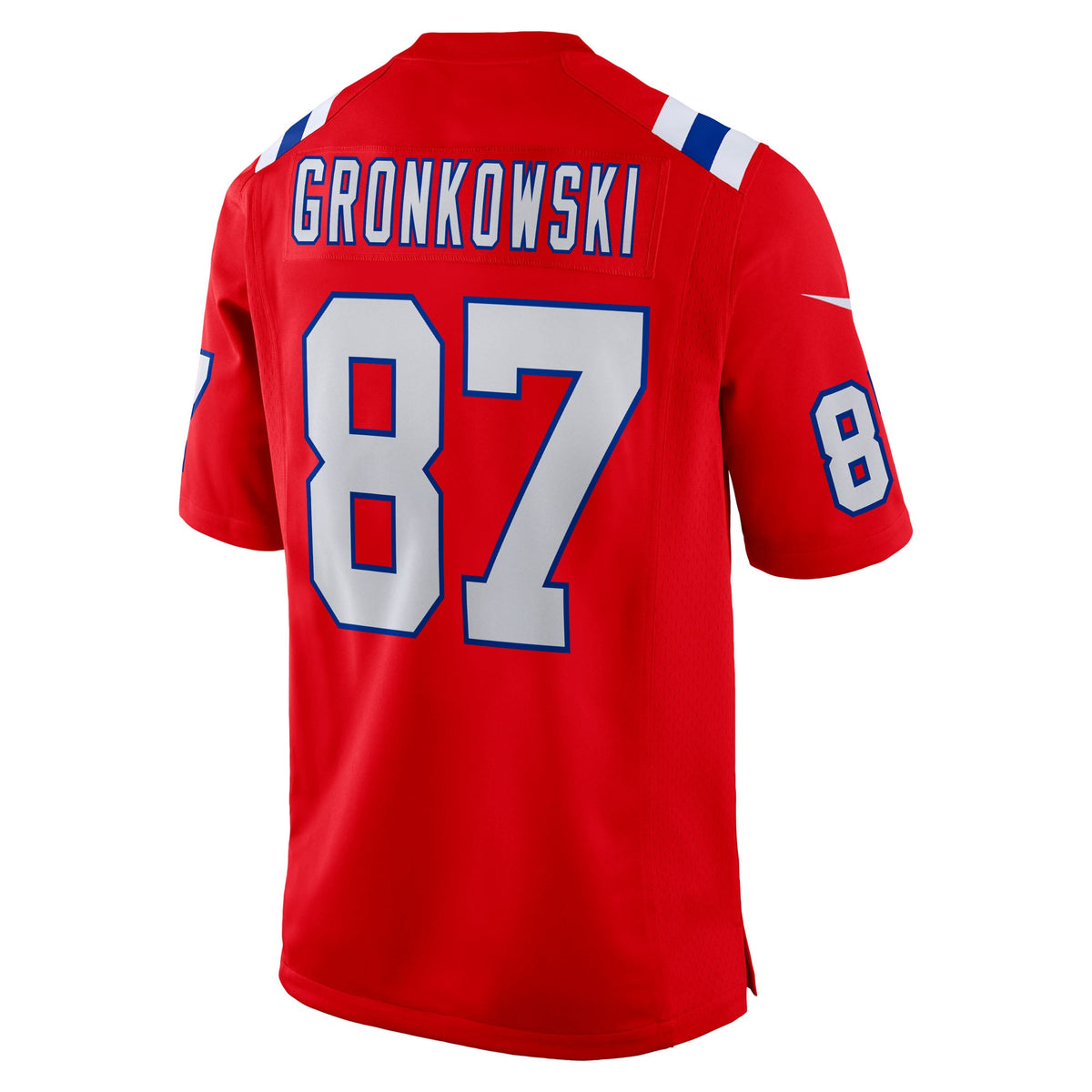 Men's New England Patriots Rob Gronkowski Navy Team Retired Player Jersey