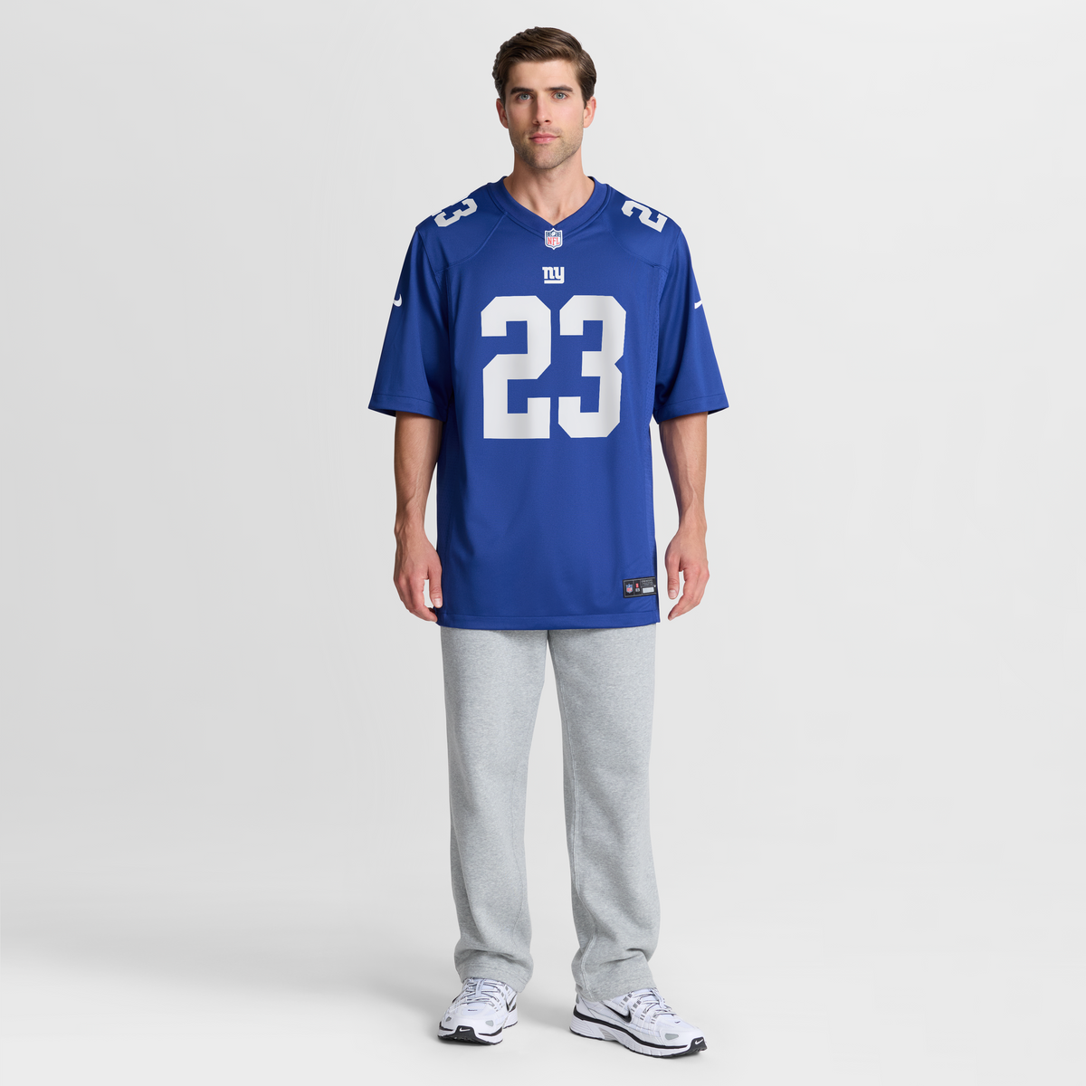 Men's New York Giants Najee Harris Royal Team Jersey