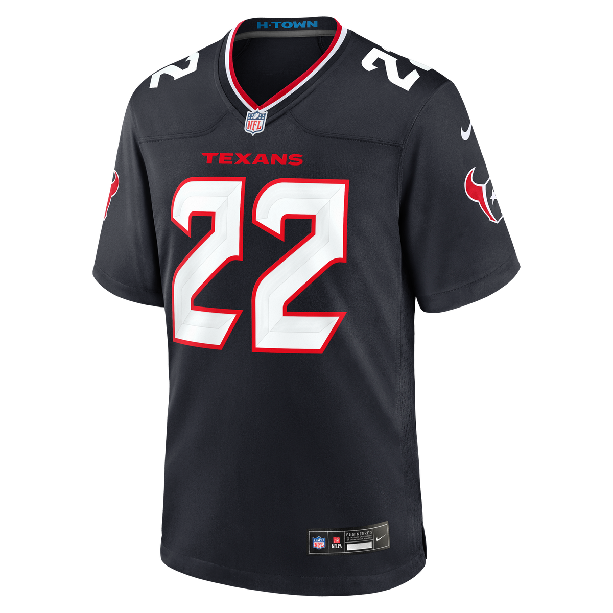 Men's Houston Texans Jaylin Smith Navy Team Jersey