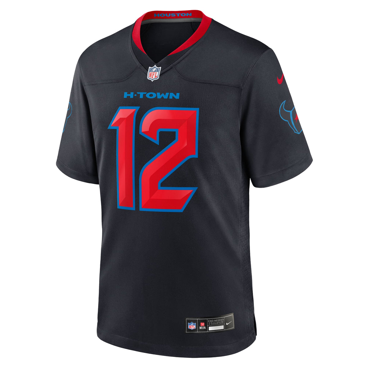 Men's Houston Texans Nico Collins Navy 2nd Alternate Jersey