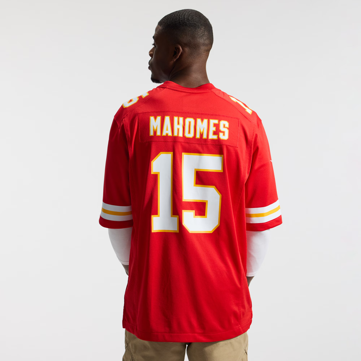Men's Kansas City Chiefs Patrick Mahomes Red Jersey