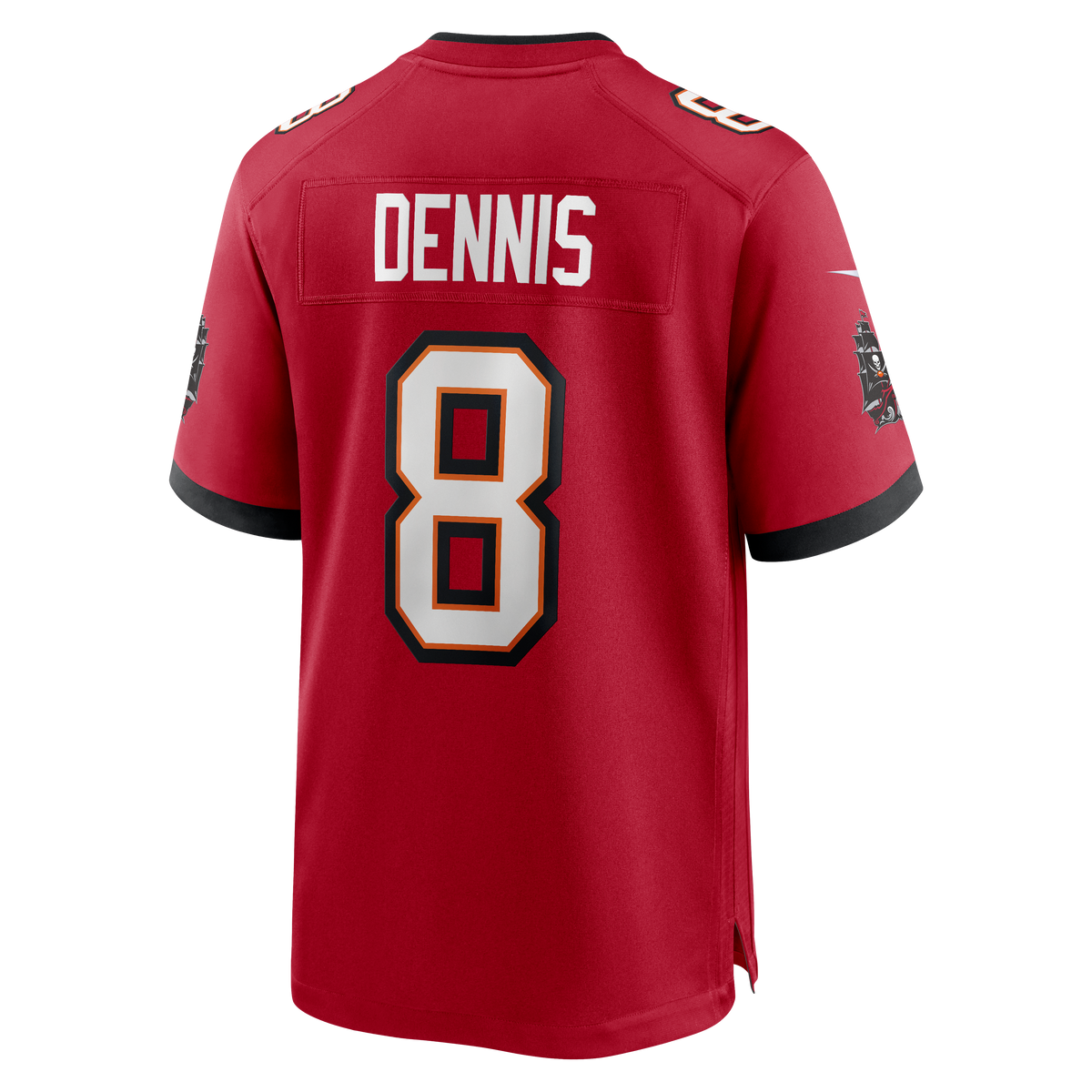 Men's Tampa Bay Buccaneers SirVocea Dennis Red Jersey