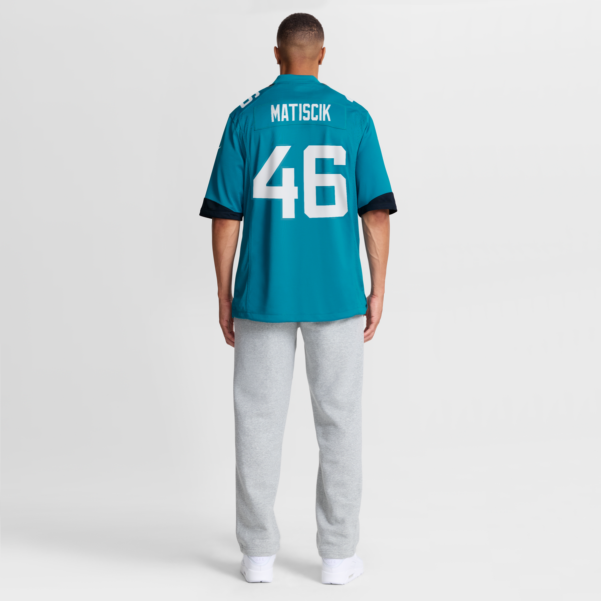 Men's Jacksonville Jaguars Ross Matiscik Teal Jersey