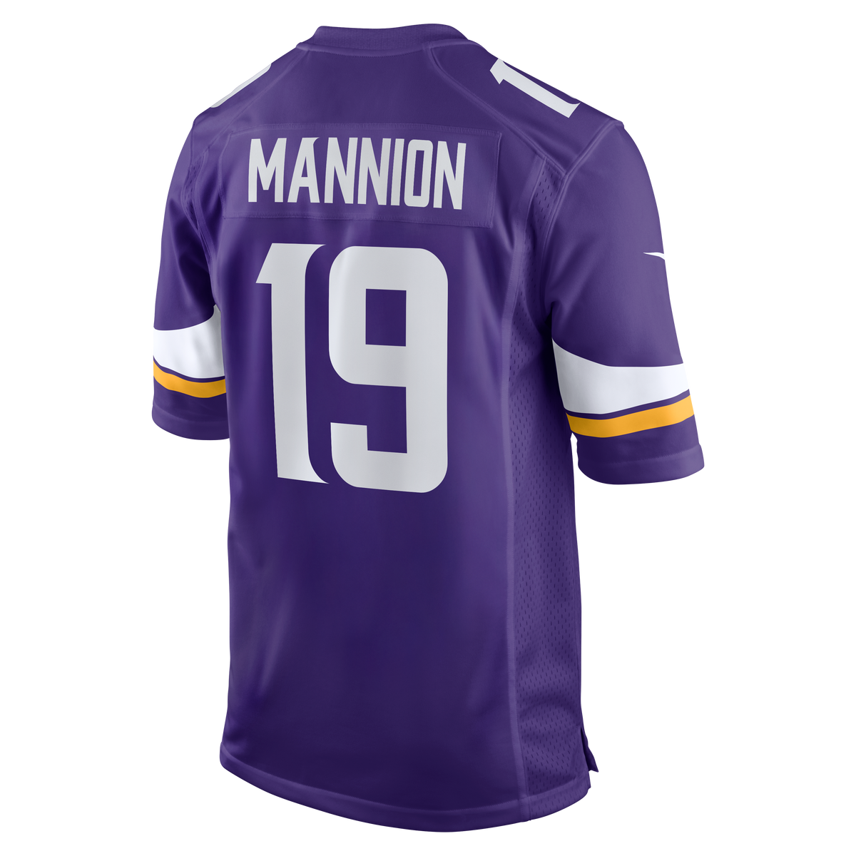 Men's Minnesota Vikings Sean Mannion Purple Jersey