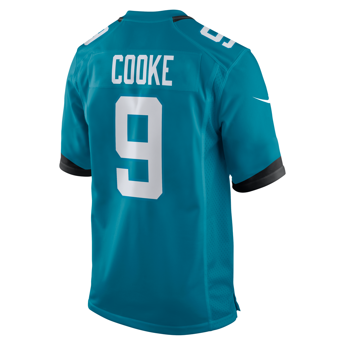 Men's Jacksonville Jaguars Logan Cooke Teal Jersey