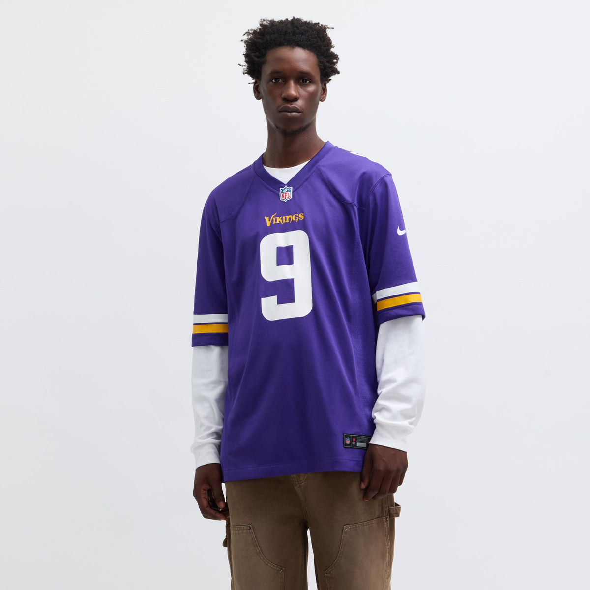 Men's Minnesota Vikings J J McCarthy Purple Player Jersey