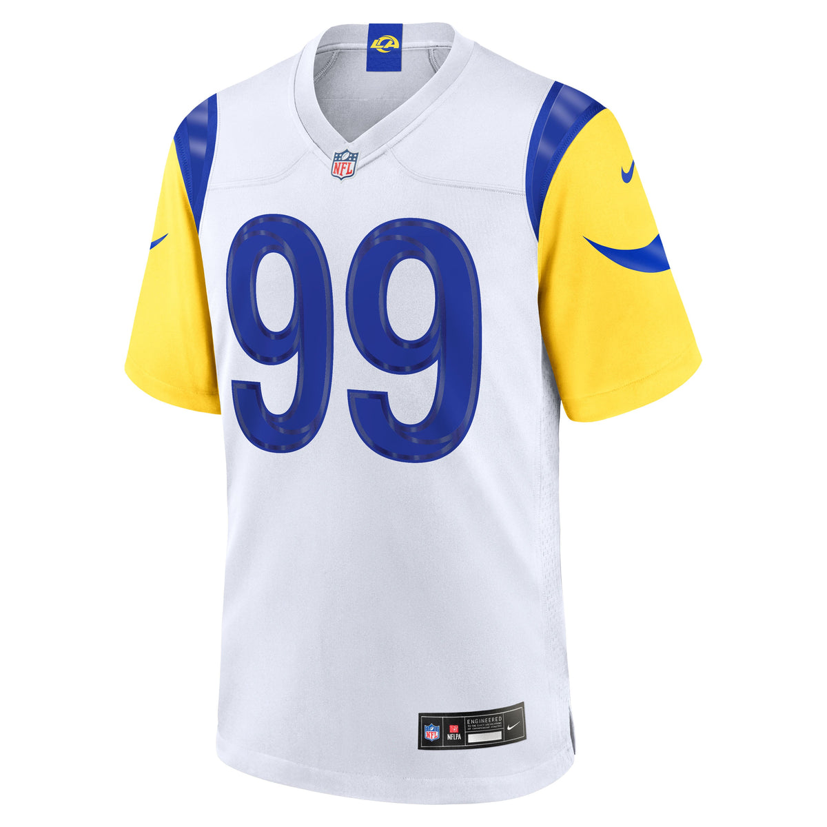 Men's Los Angeles Rams Aaron Donald White Jersey