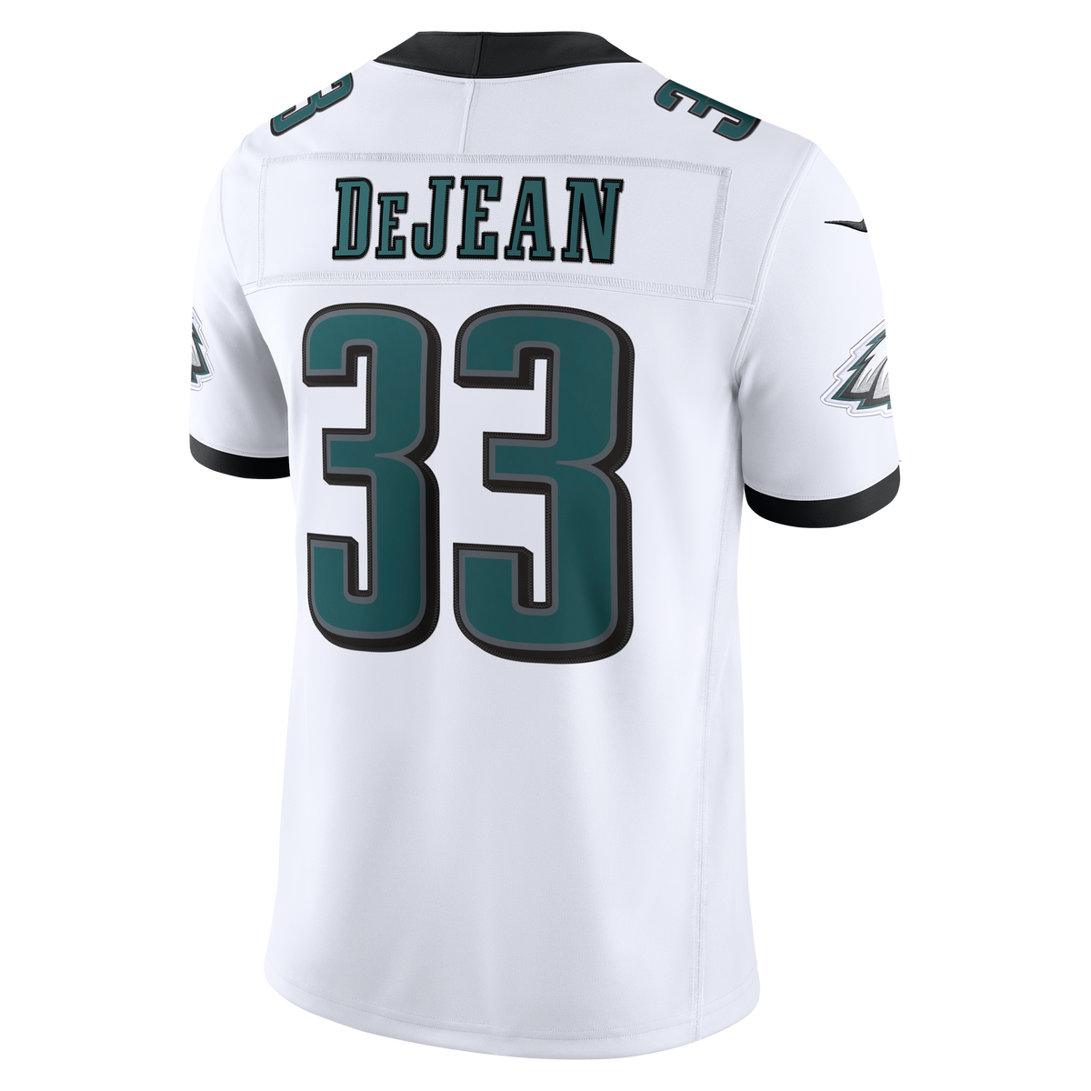 Men's Philadelphia Eagles Cooper DeJean White Stitched Jersey