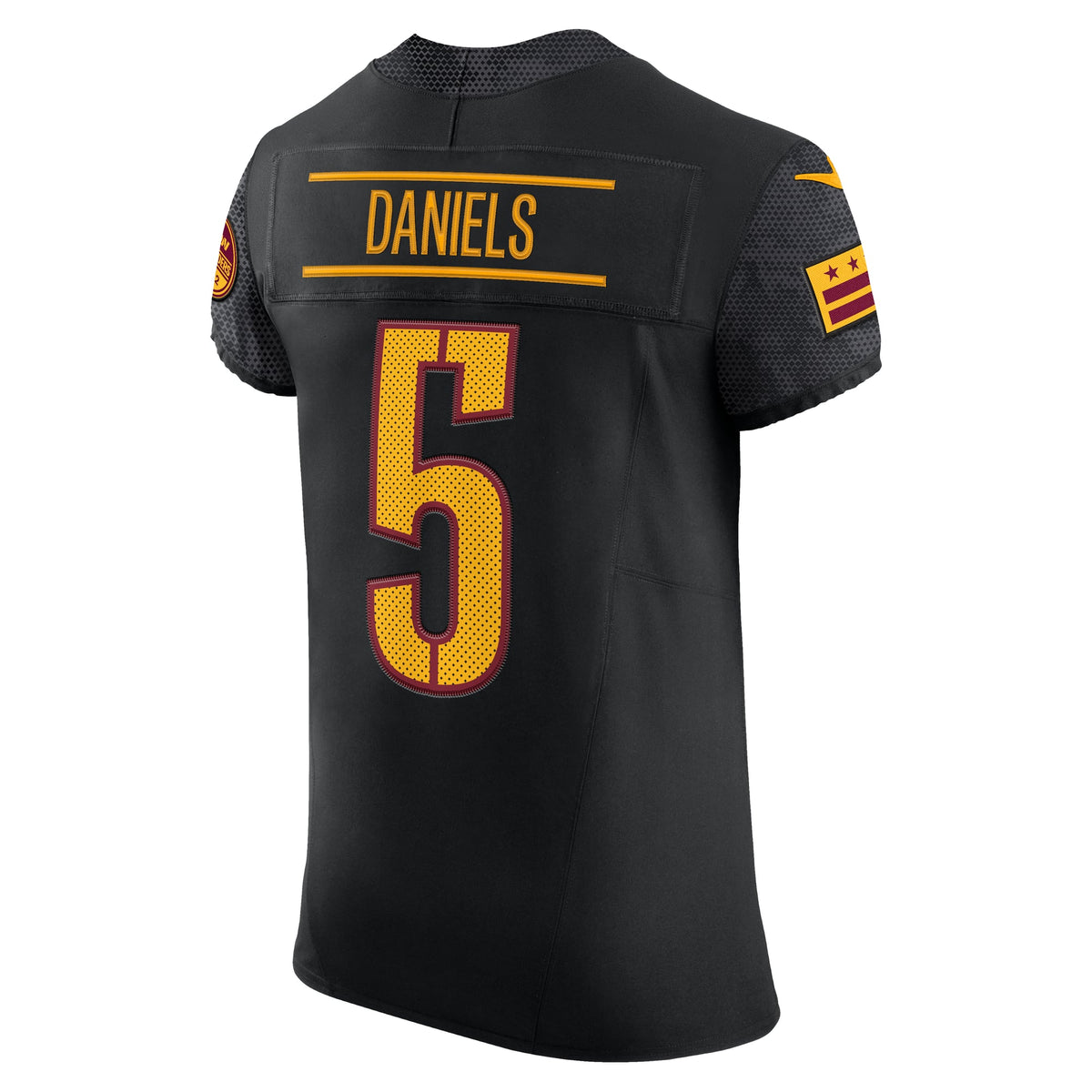 Men's Washington Commanders Jayden Daniels Burgundy Team Elite Jersey