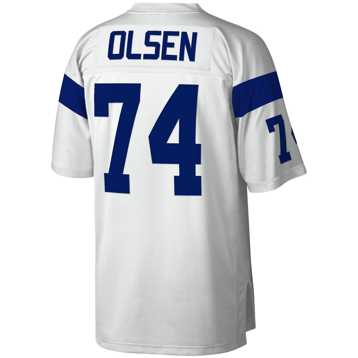 Men's Los Angeles Rams Merlin Olsen White Legacy Replica Jersey