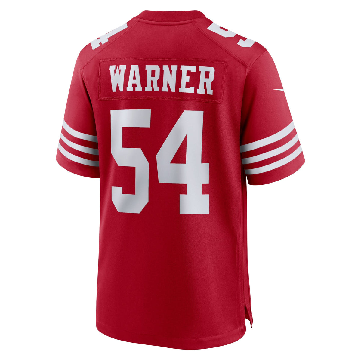 Men's San Francisco 49ers Fred Warner White Player Jersey