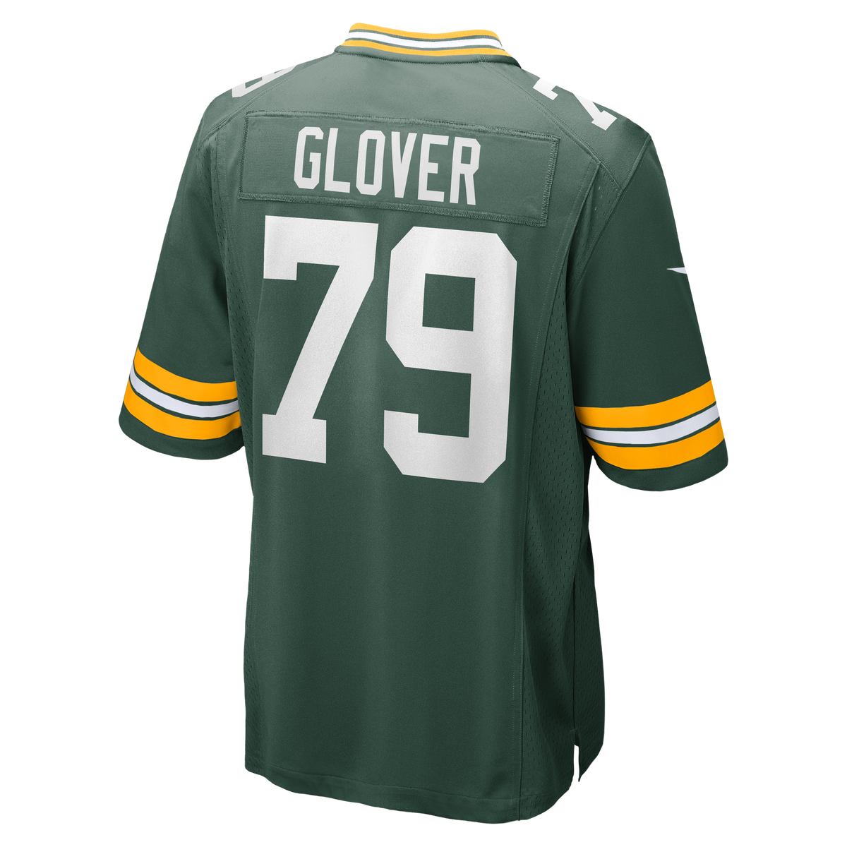 Men's Green Bay Packers Travis Glover Green Jersey