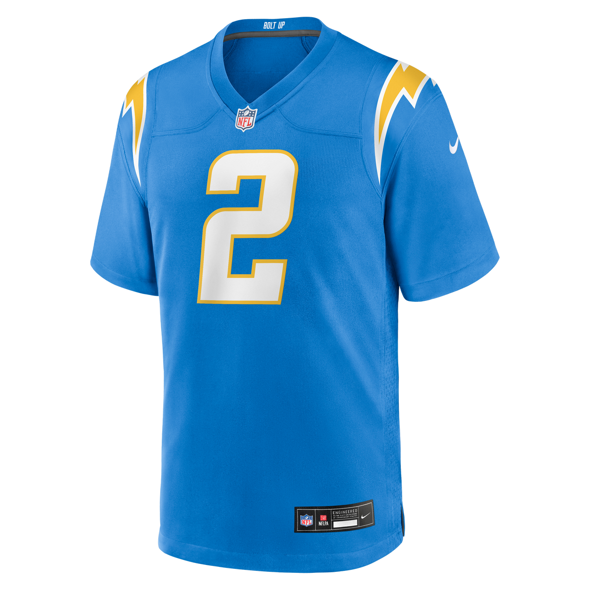 Men's Los Angeles Chargers Elijah Molden Powder Blue Team Jersey