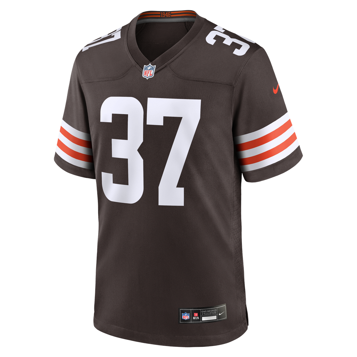 Men's Cleveland Browns D'Angelo Ross Brown Team Jersey