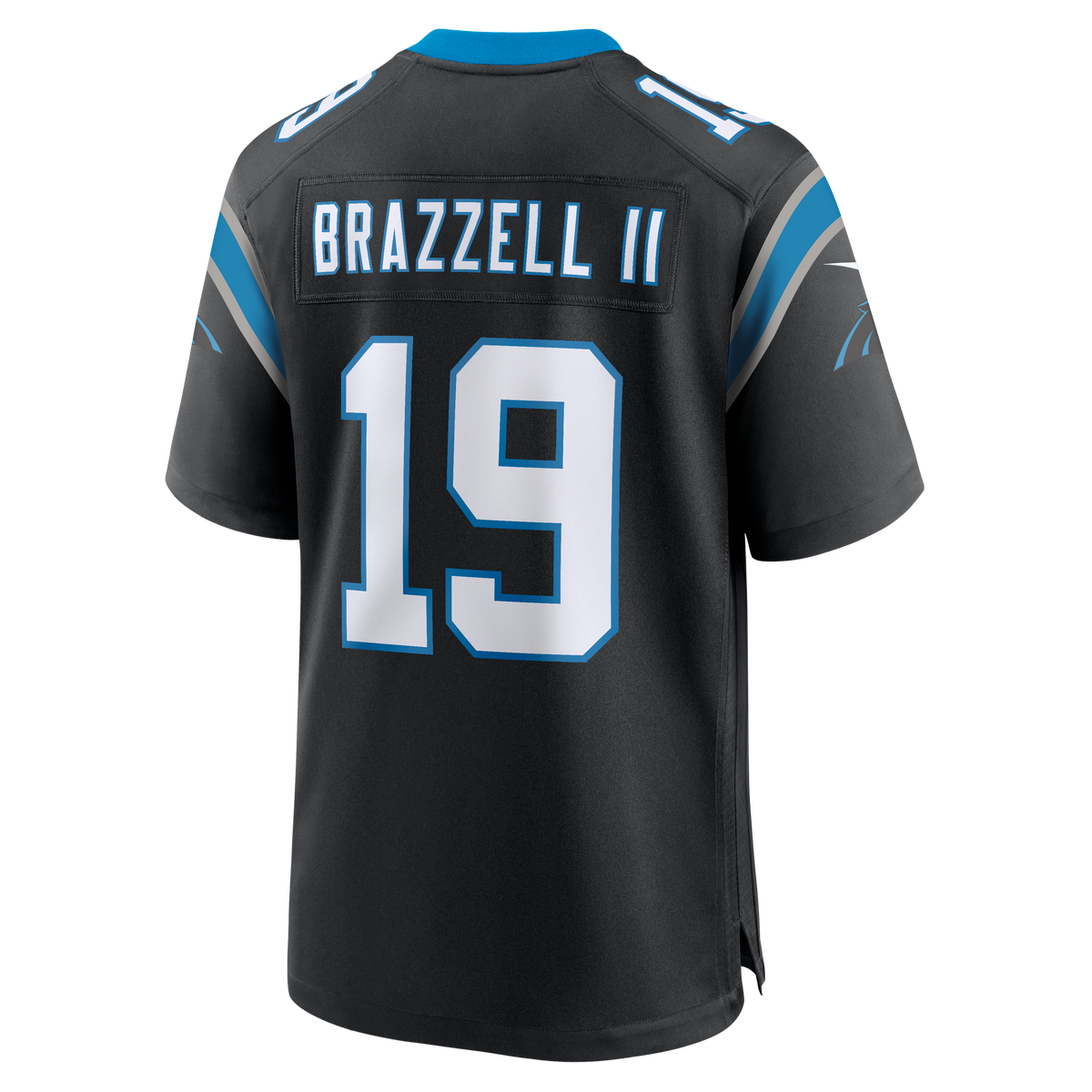 Men's Carolina Panthers Chris Brazzell II Black Team Jersey