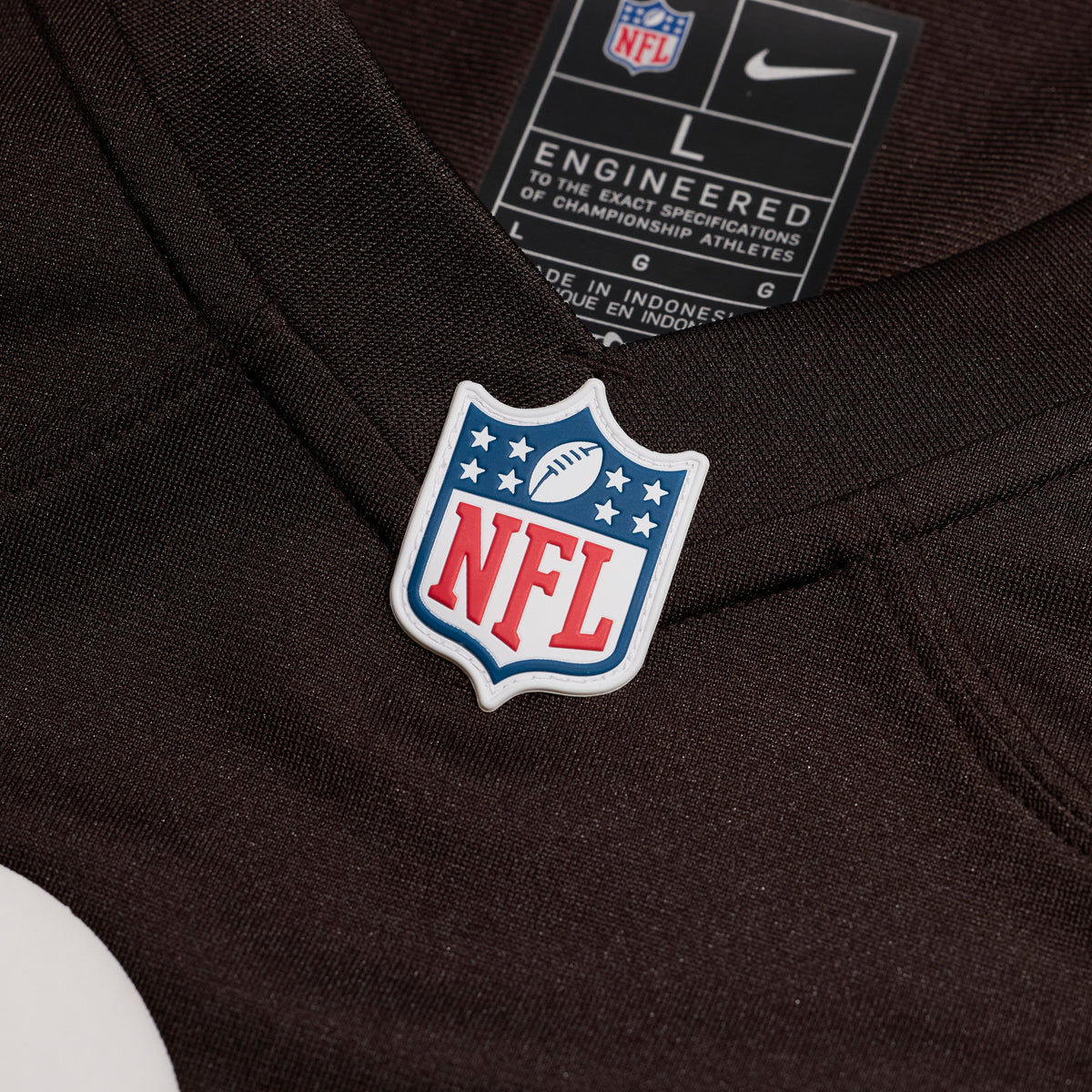 Men's Cleveland Browns Emmanuel McNeil Warren Brown Jersey