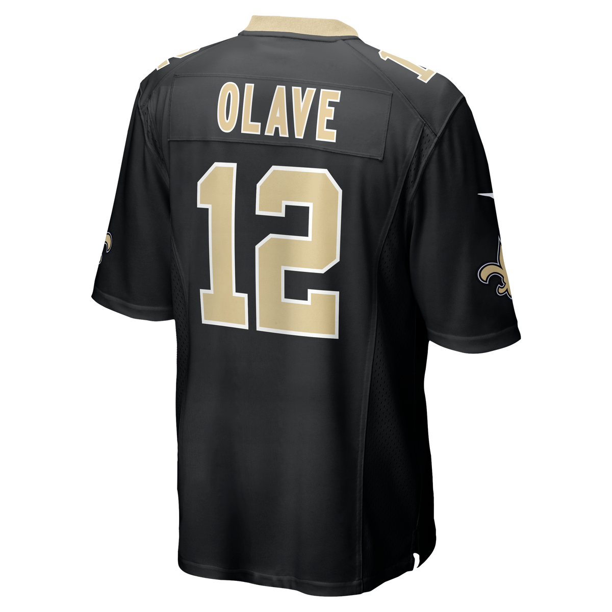 Men's New Orleans Saints Chris Olave Black Player Jersey