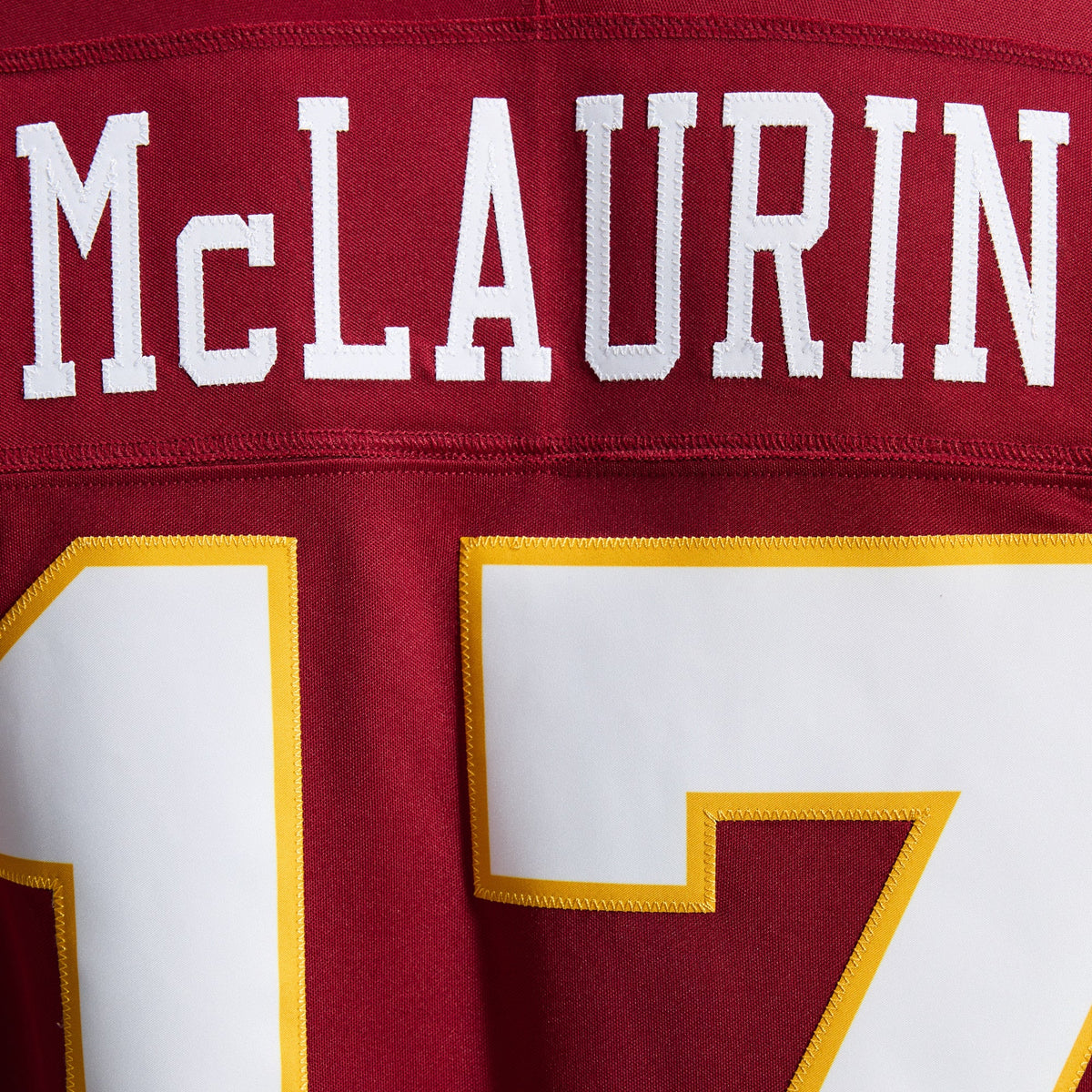 Men's Washington Commanders Terry McLaurin White Stitched Jersey