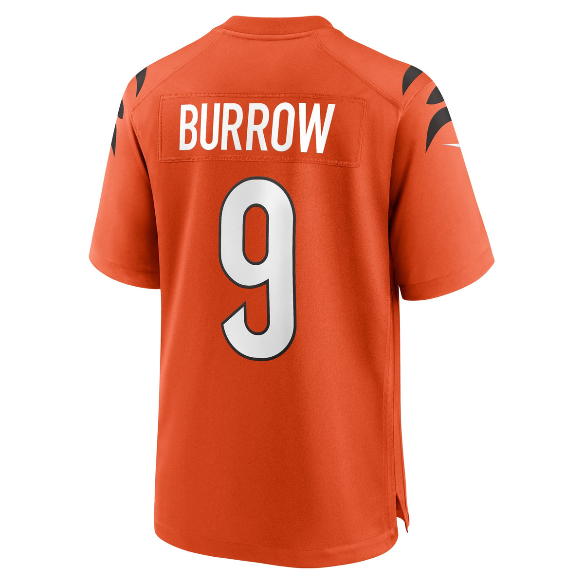 Men's Cincinnati Bengals Joe Burrow Orange Alternate Jersey